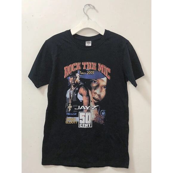 2003 Roc The Mic Tour T Shirt Rare Rap Tee VTG Black Merch 2003 Roc The Mic Tour T Shirt Rare Rap Tee VTG Black Merch
